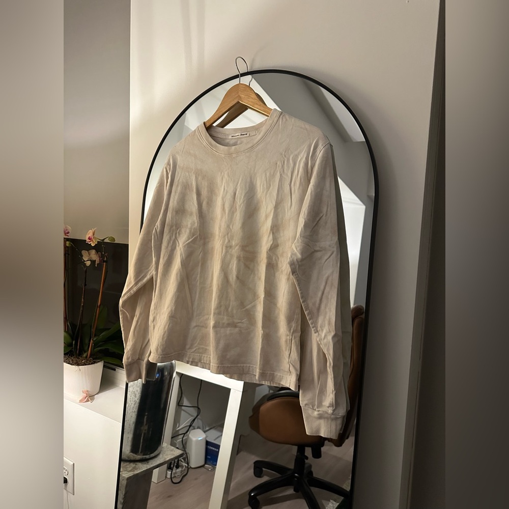 Reformation Jeans Eddie Tie Dye Long Sleeve Size Medium